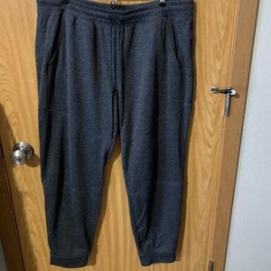 AE purple gray joggers